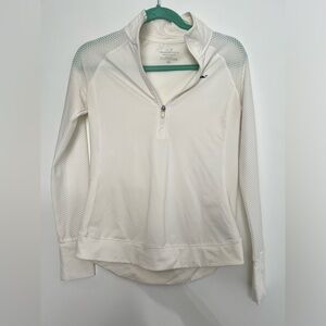 Vineyard Vines White Athletic ¼ Zip Up Size XXS